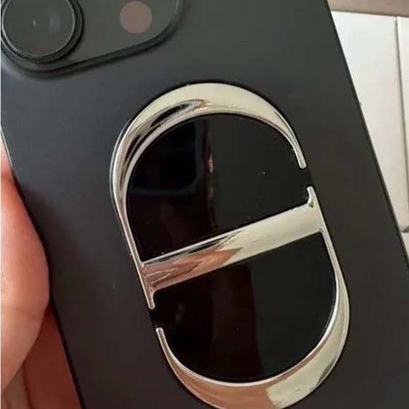 GWP Dior Black Compact Mirror For Phone Case - Picture 2 of 2